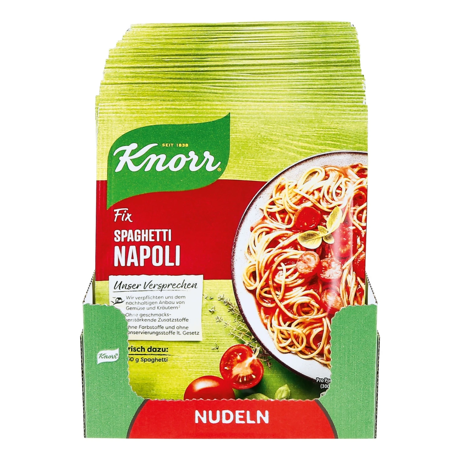 Knorr Fix Spaghetti Napoli 39 G, 22er Pack 1 Knorr Fix Spaghetti Napoli 39 G, 22er Pack