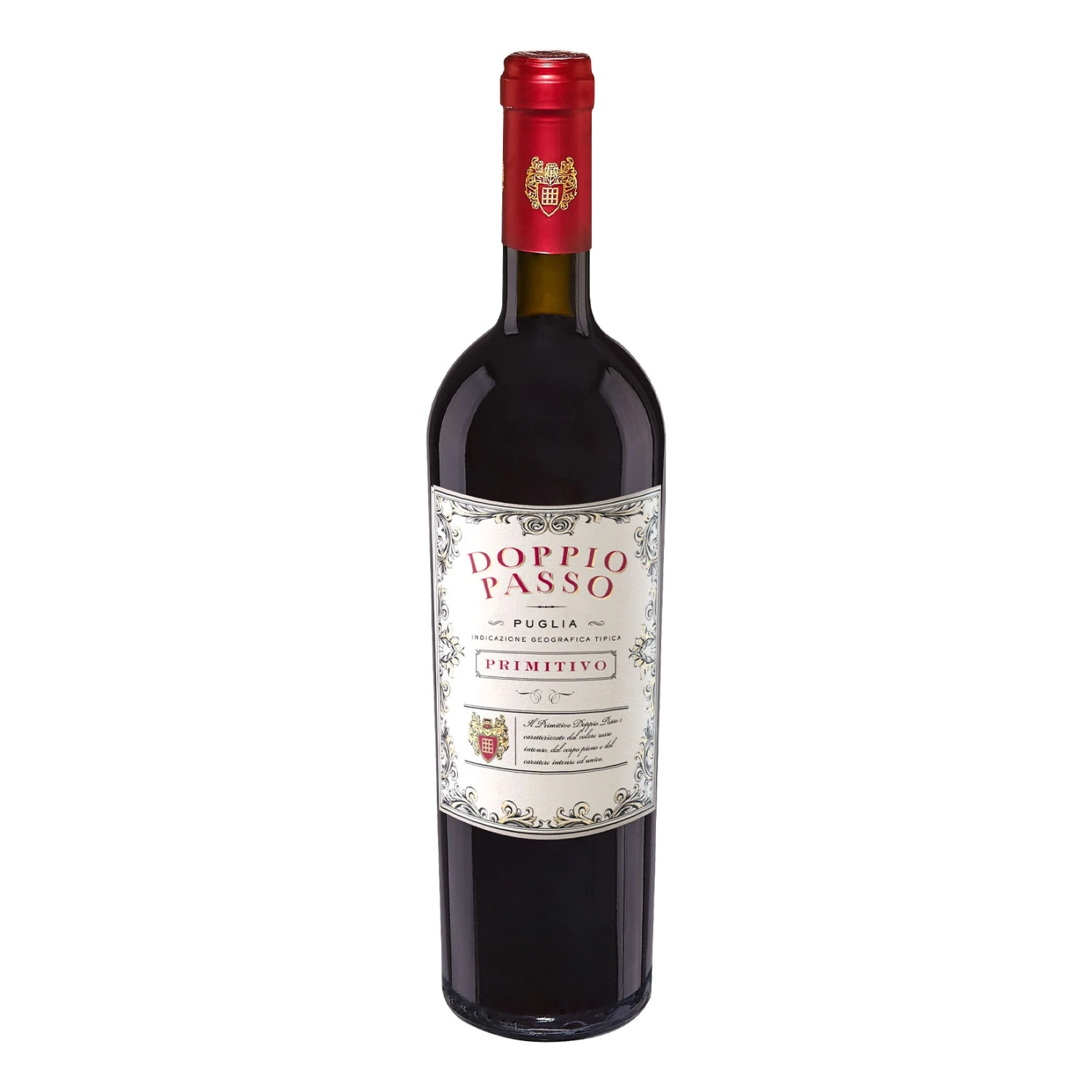 Doppio Passo Primitivo Puglia IGT 13,0 % Vol 0,75 Liter 1 Doppio Passo Primitivo Puglia IGT 13,0 % Vol 0,75 Liter