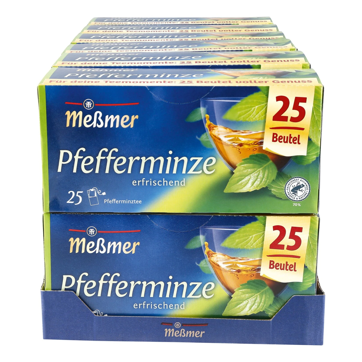 Meßmer Pfefferminztee 56,25 G, 12er Pack 1 Meßmer Pfefferminztee 56,25 G, 12er Pack