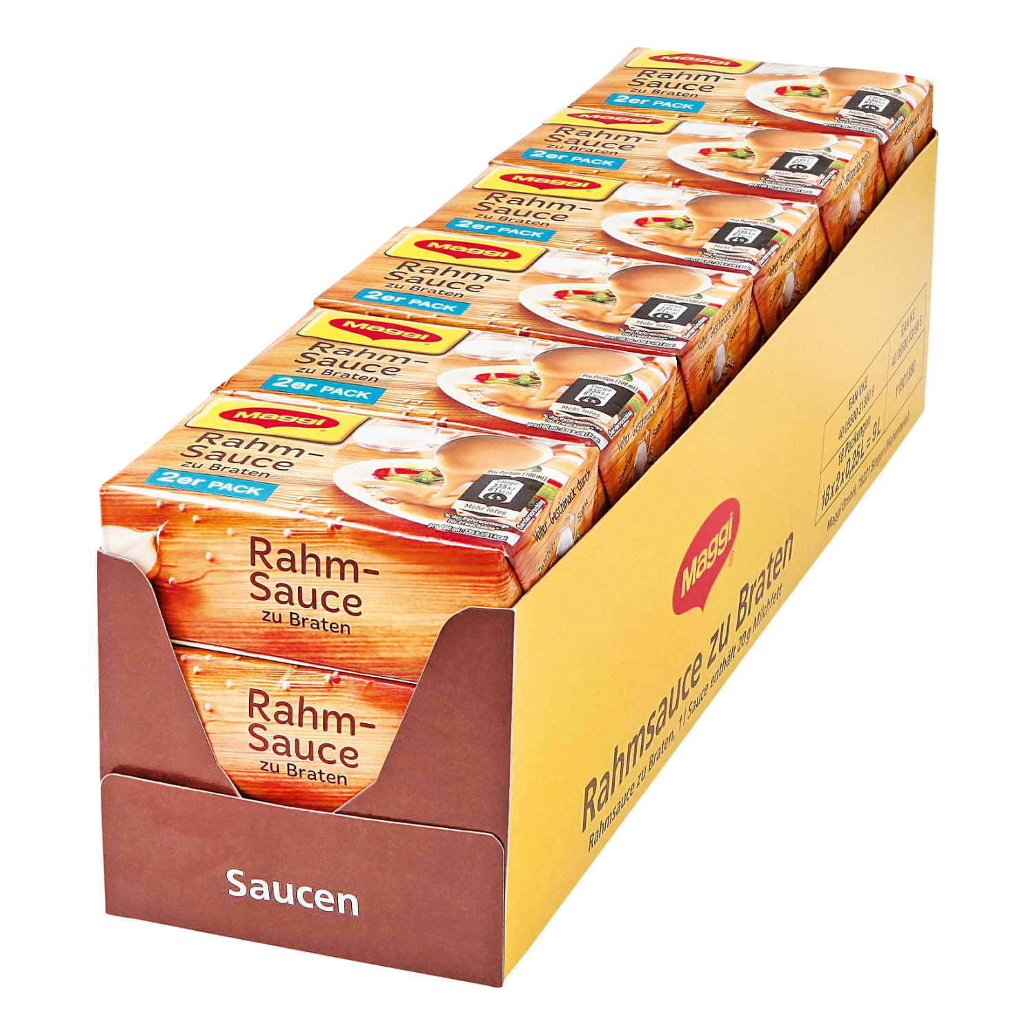 Maggi Rahmsauce Zu Braten Ergibt 500 Ml, 18er Pack 1 Maggi Rahmsauce Zu Braten Ergibt 500 Ml, 18er Pack
