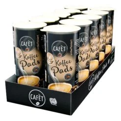 Cafet Entkoffeinierte Pads 144 G, 10er Pack