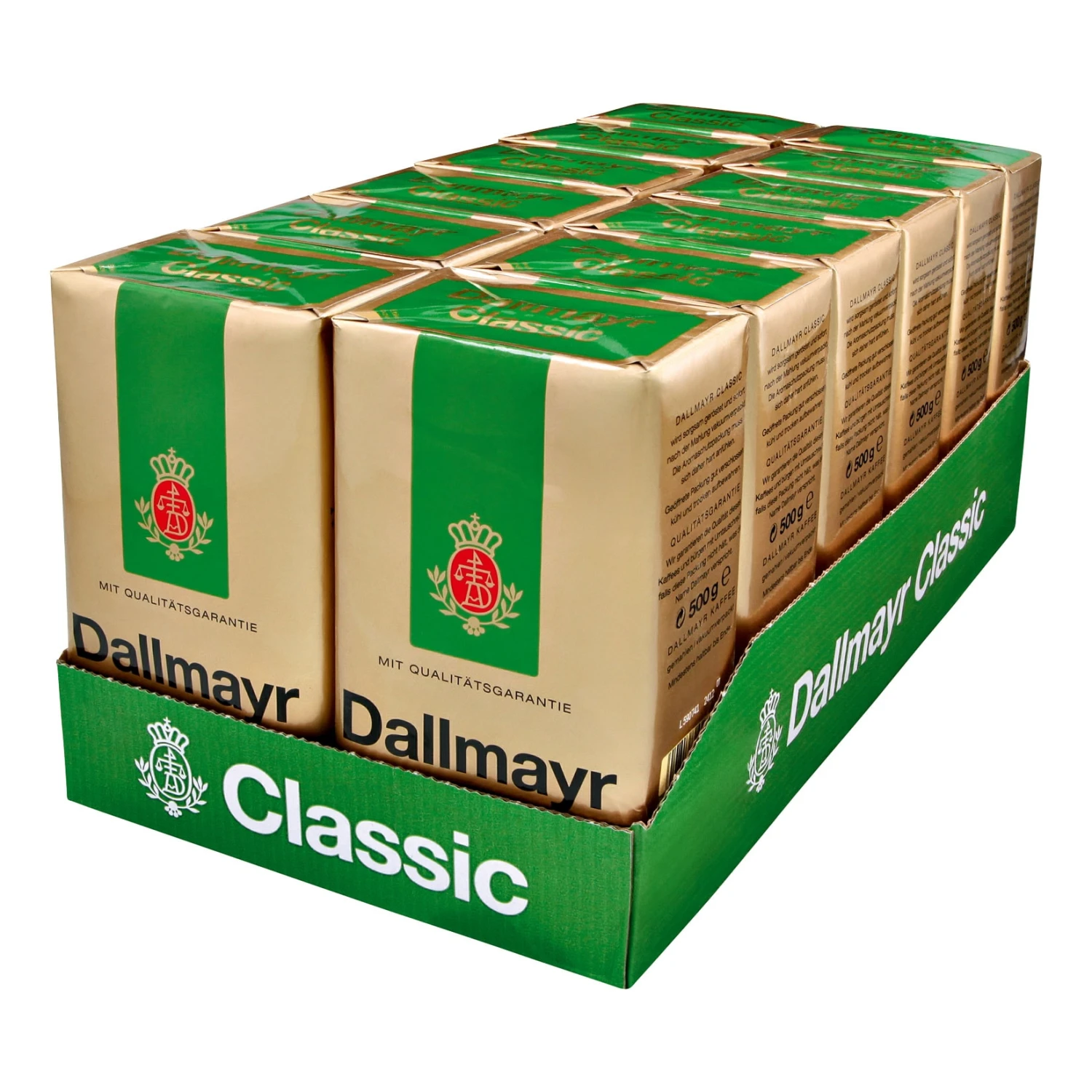 Dallmayr Kaffee Classic 500 G, 12er Pack 1 Dallmayr Kaffee Classic 500 G, 12er Pack