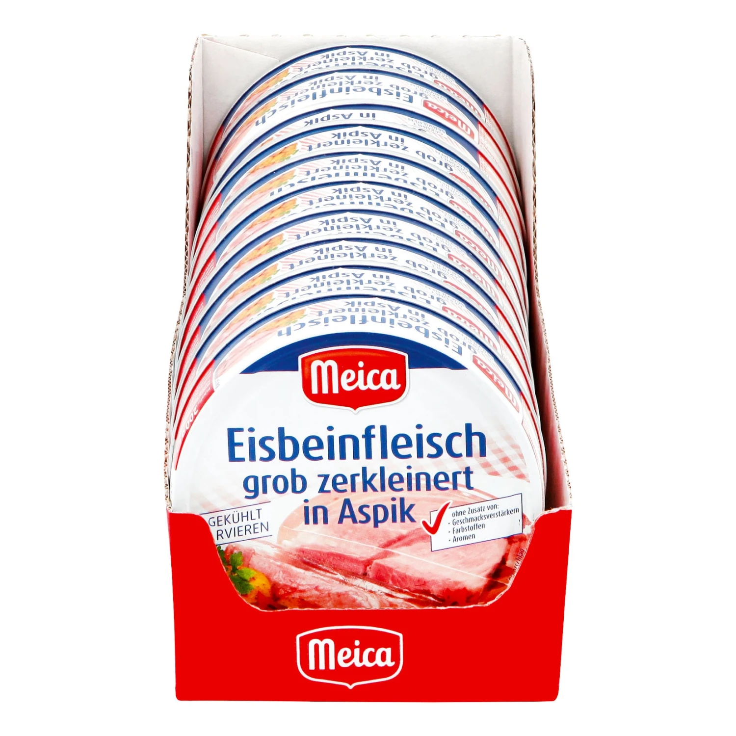 Meica Eisbeinfleisch In Aspik 200 G, 10er Pack 1 Meica Eisbeinfleisch In Aspik 200 G, 10er Pack