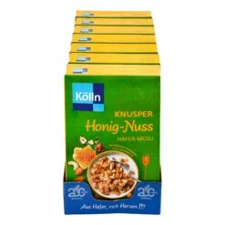 Kölln Knusper Honig-Nuss Müsli 500 G, 7er Pack