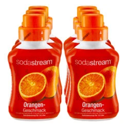 Sodastream Sirup Orange 0,5 Liter, 6er Pack