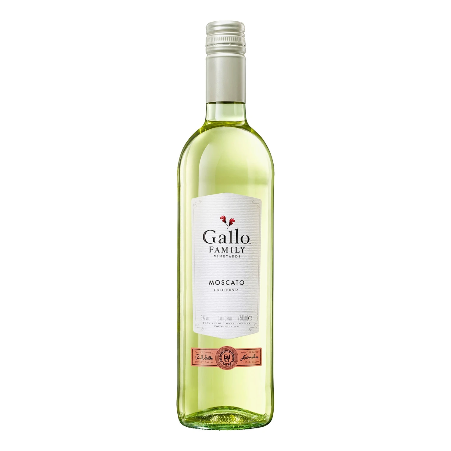 Gallo Family Vineyards Moscato 9,0 % Vol 0,75 Liter 1 Gallo Family Vineyards Moscato 9,0 % Vol 0,75 Liter