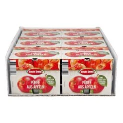 Beste Ernte Püree Aus Äpfeln Ohne Zuckerzusatz 800 G, 6er Pack