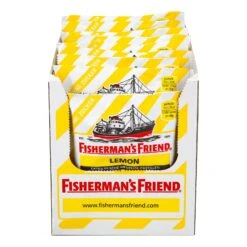 Fischermans Friend Lemon Ohne Zucker 25 G, 24er Pack