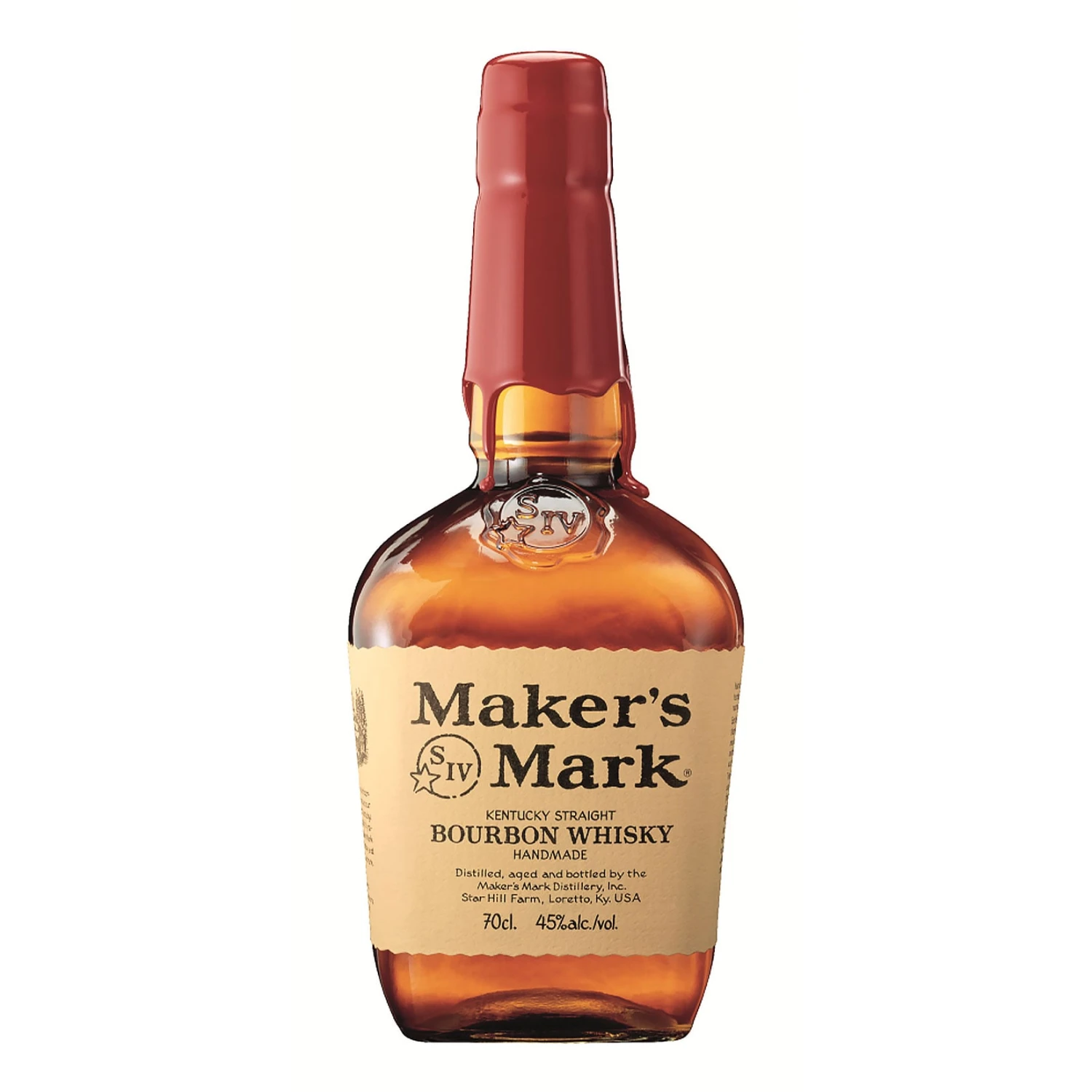 Maker's Mark Bourbon Whisky 45,0 % Vol 0,7 Liter 1 Maker's Mark Bourbon Whisky 45,0 % Vol 0,7 Liter