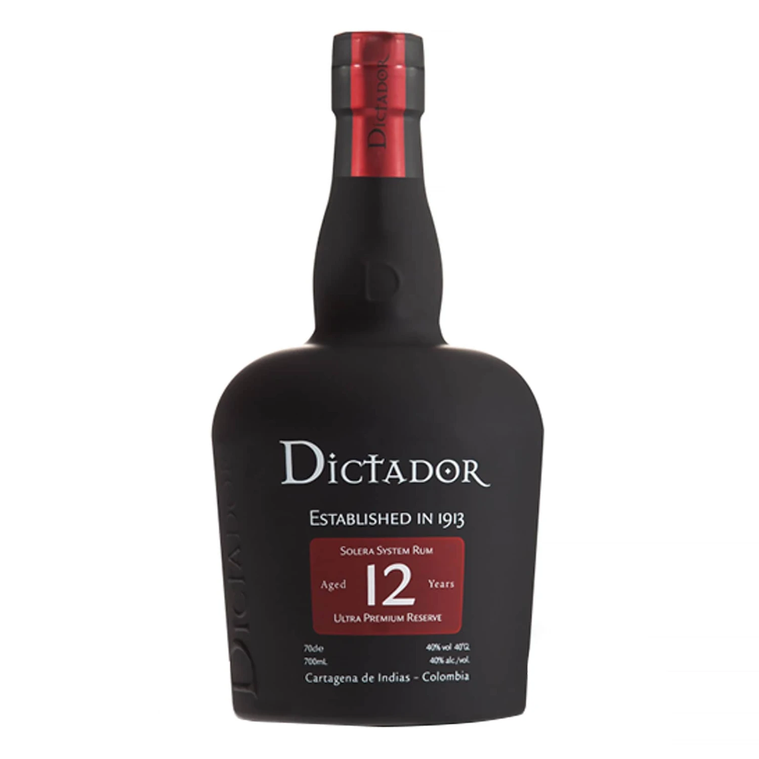 Dictador 12 Jahre Rum 40,0 % Vol 0,7 Liter 1 Dictador 12 Jahre Rum 40,0 % Vol 0,7 Liter