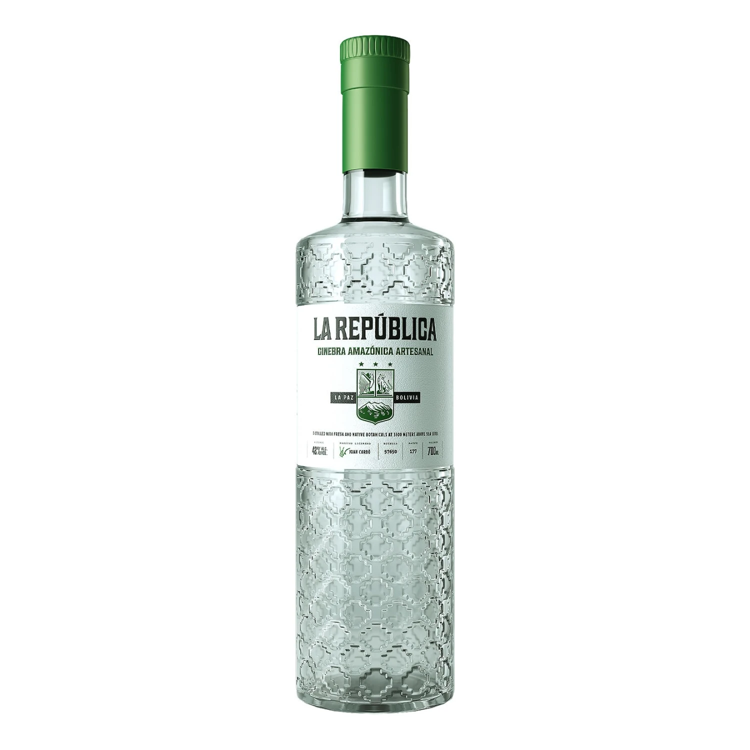La Republica Amazonica Gin 42,0 % Vol 0,7 Liter 1 La Republica Amazonica Gin 42,0 % Vol 0,7 Liter