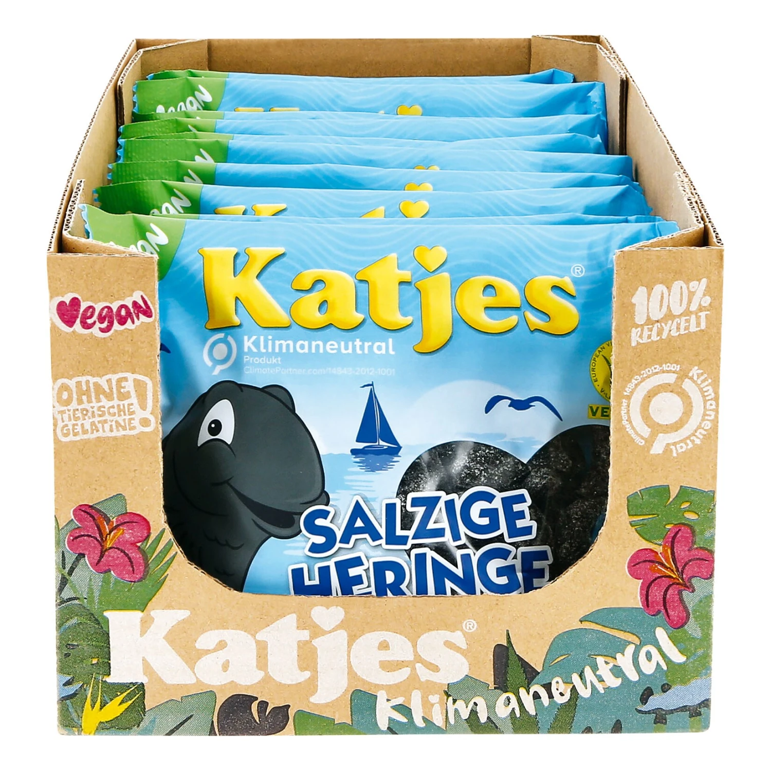 Katjes Lakritz Salzige Heringe 200 G, 20er Pack 1 Katjes Lakritz Salzige Heringe 200 G, 20er Pack