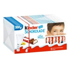 Kinder Schokolade 100g, 10er Pack