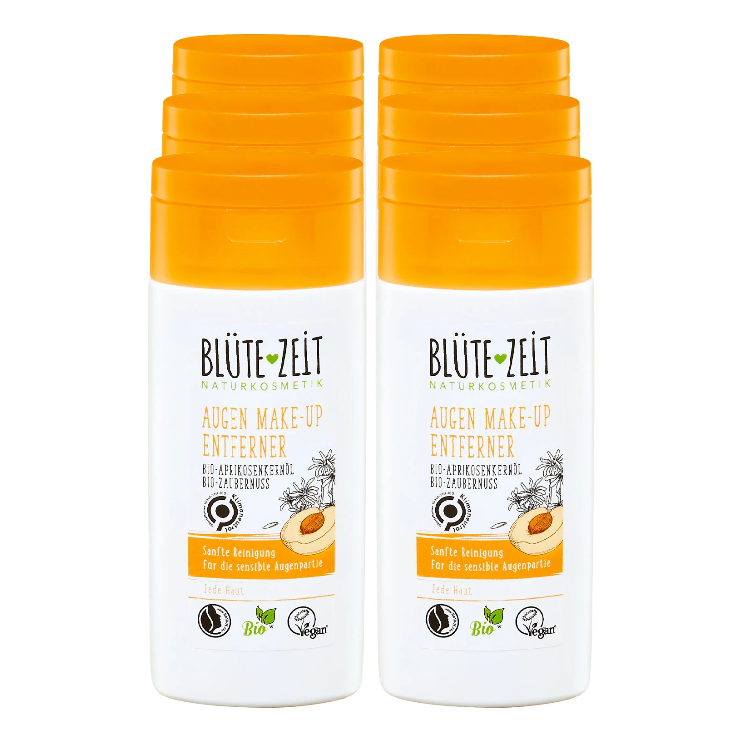 BLÜTE-ZEIT Augen Make-up Entferner 100 Ml, 6er Pack 1 BLÜTE-ZEIT Augen Make-up Entferner 100 Ml, 6er Pack