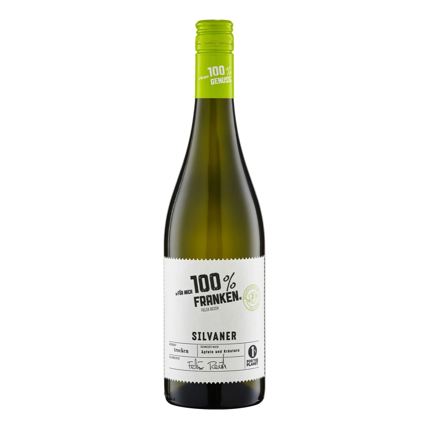 Für Mich 100% Baden Silvaner QBA 11,5 % Vol 0,75 Liter 1 Für Mich 100% Baden Silvaner QBA 11,5 % Vol 0,75 Liter