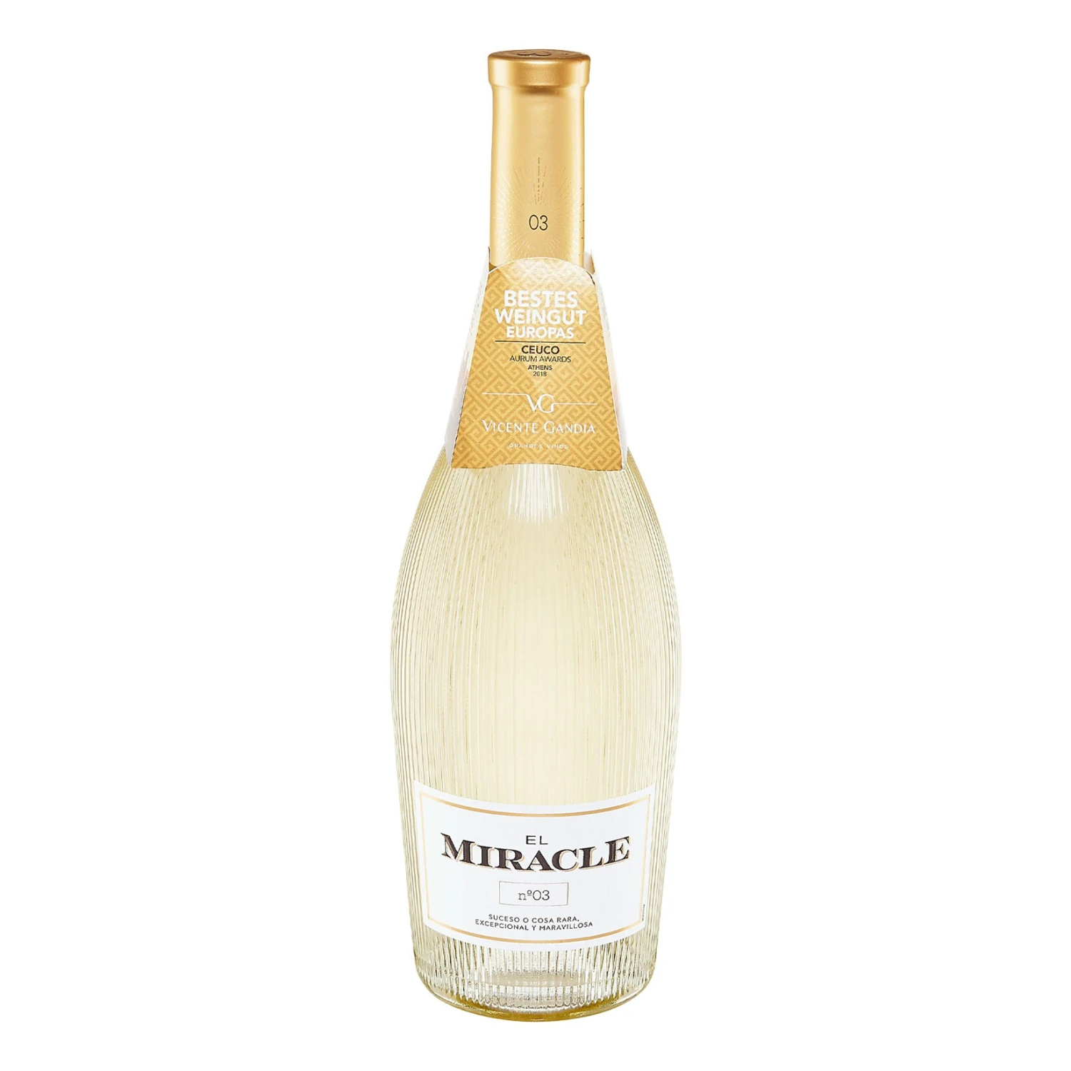 Vicente Gandia El Miracle No. 3 12,0 % Vol 0,75 Liter 1 Vicente Gandia El Miracle No. 3 12,0 % Vol 0,75 Liter