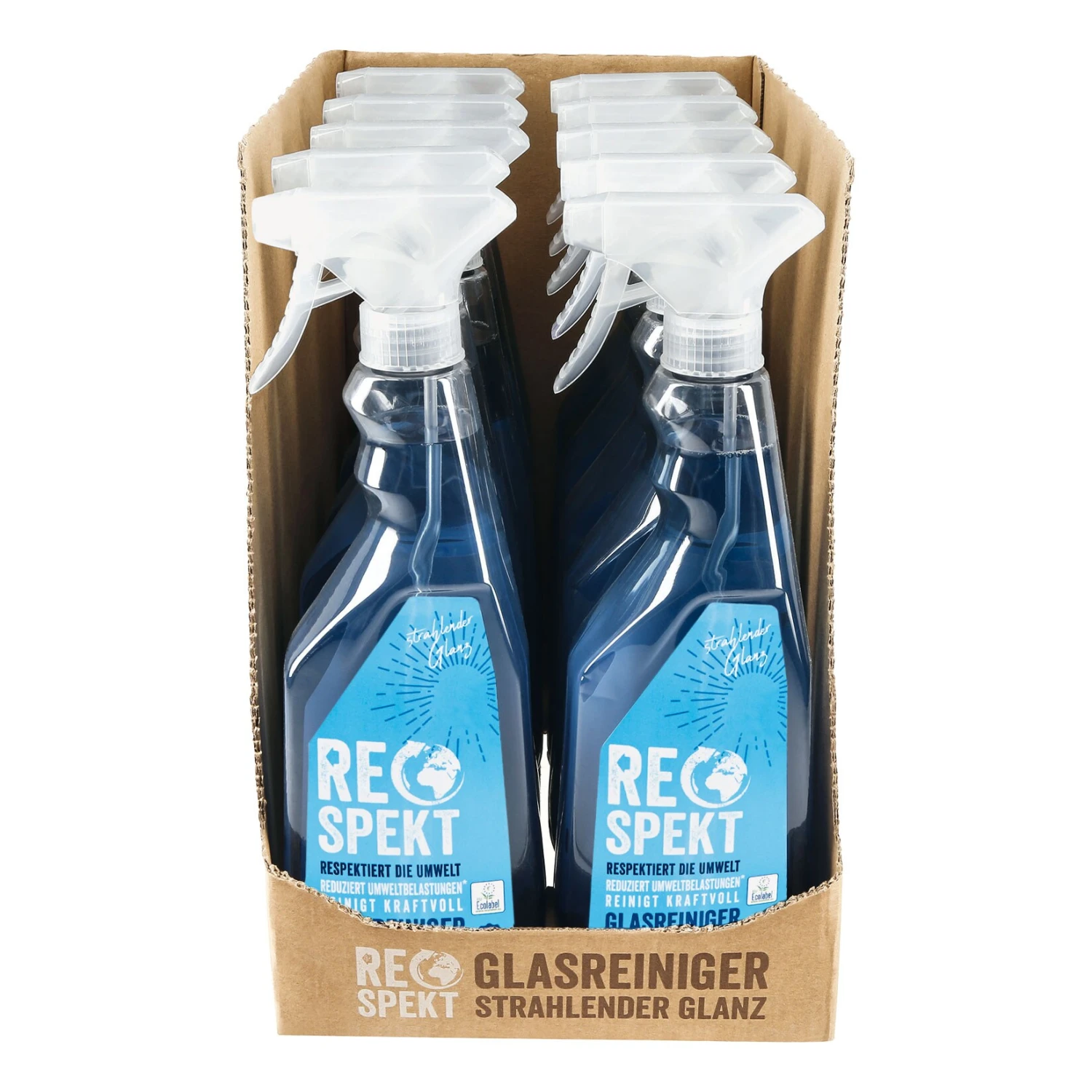Respekt Glasreiniger 750 Ml, 10er Pack 1 Respekt Glasreiniger 750 Ml, 10er Pack