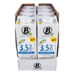 Berief Bio Drink 3,5% Fett - Voll & Pflanzlich 1 Liter, 8er Pack