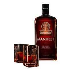 Jägermeister Manifest 38,0 % Vol 0,5 Liter Geschenkbox Mit 2 Gläsern 5 Jägermeister Manifest 38,0 % Vol 0,5 Liter Geschenkbox Mit 2 Gläsern -Berühmt Imbissladen 2395947000 prod 003